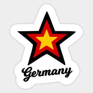 Germany stars Sticker